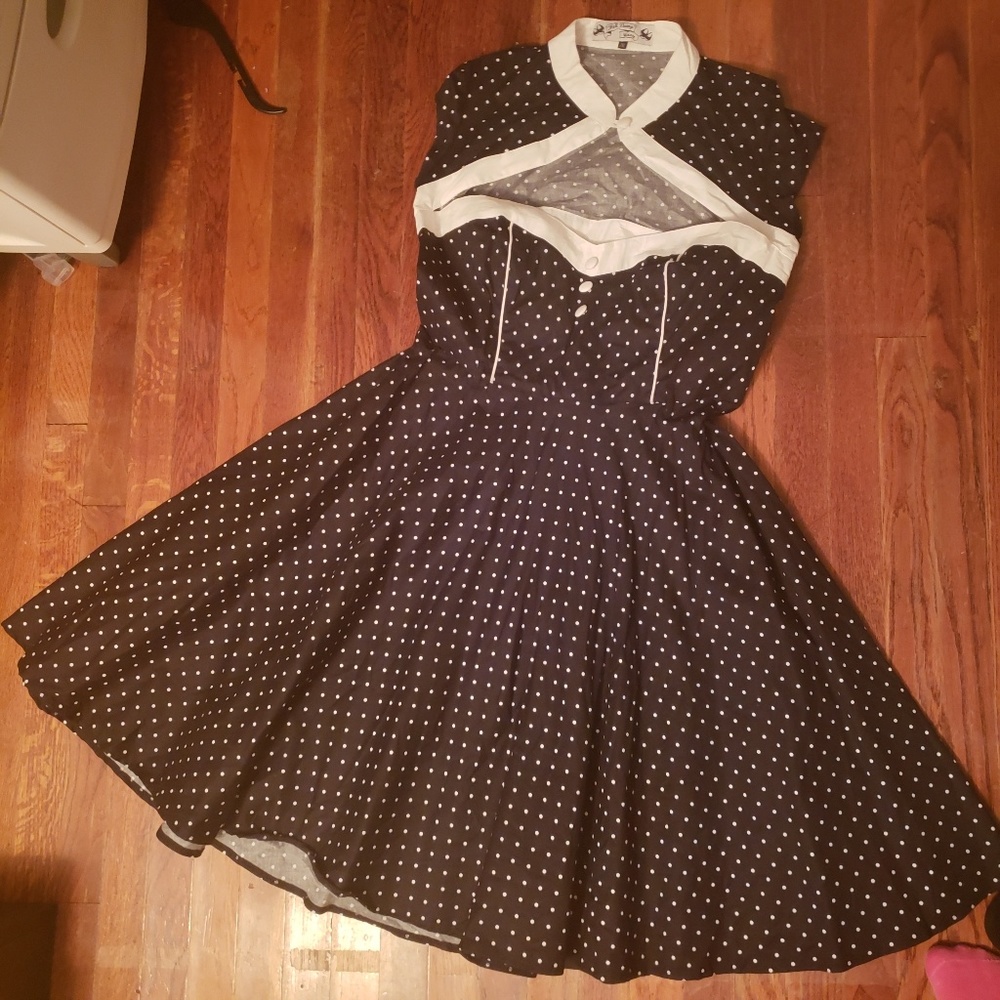 Hell Bunny Vixen Dress with Petticoat